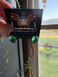 Uranium Marble Earrings