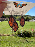 1.25” Fall Leaf  Earring and Necklace Set