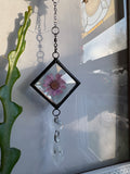 Mini Vintage Bevel  Pressed Flower Rainbow Maker