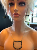 Capiz Shell Earring and Necklace Set