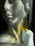 Yellow 2” Kite Earrings