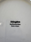 Abingdon Rose China Necklace and Earring Set