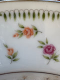 Abingdon Rose China Necklace and Earring Set