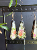 Abingdon Rose China Earrings