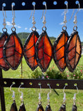 1.25” Fall Leaf  Earrings