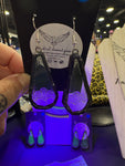 Upcycled Uranium Glass Earrings